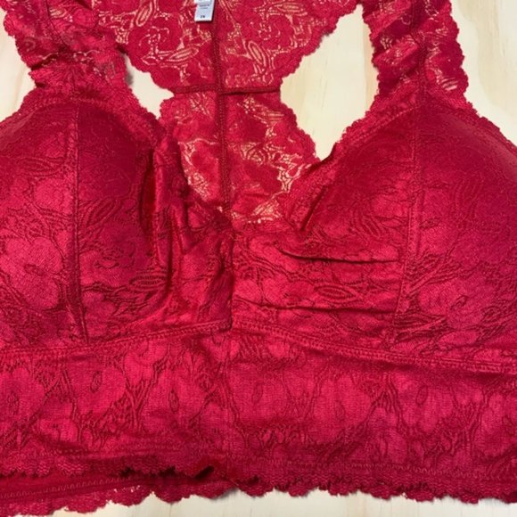 2/$25 Zenana Outfitters Lace Racerback Bralette - Picture 6 of 6